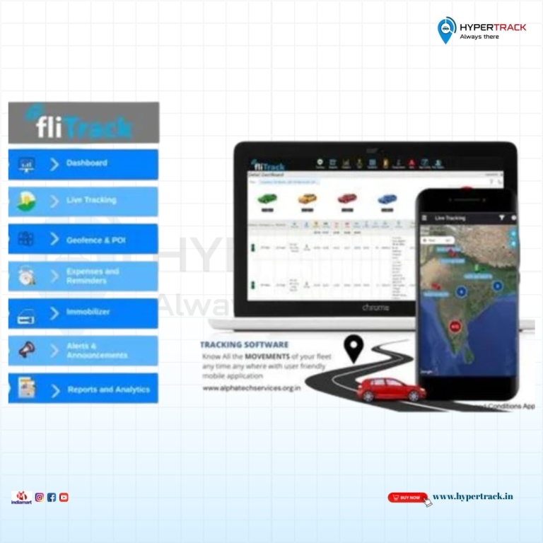 Flitrack GPS Tracking Software - HyperTrack Services 9407593350